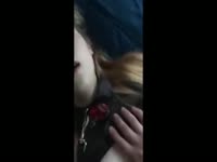 She wants Dad's cock up her ass